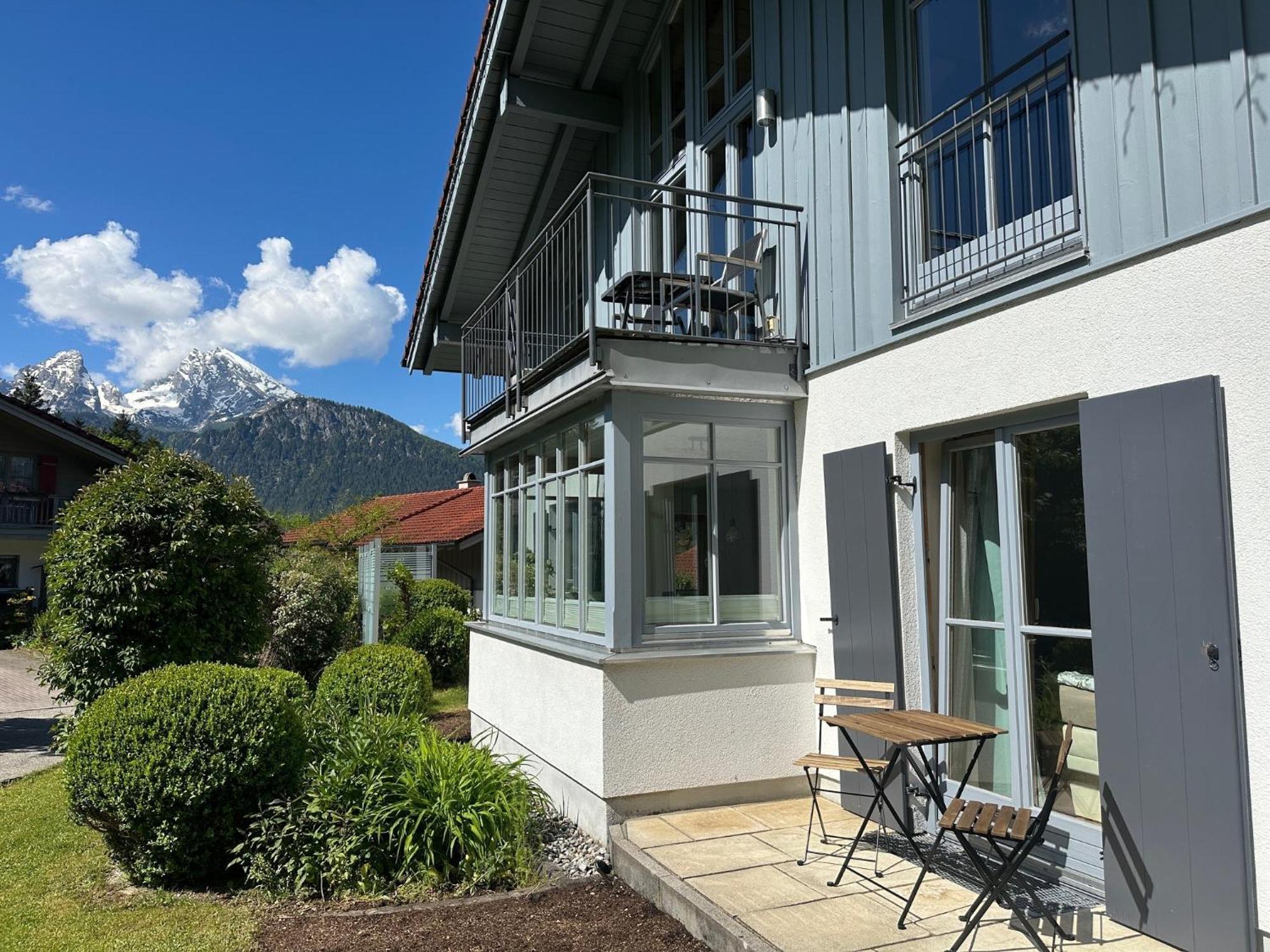 Ferienwohnung Marianne Bergpanorama Fuer Paare 60Qm Berchtesgaden Exteriör bild