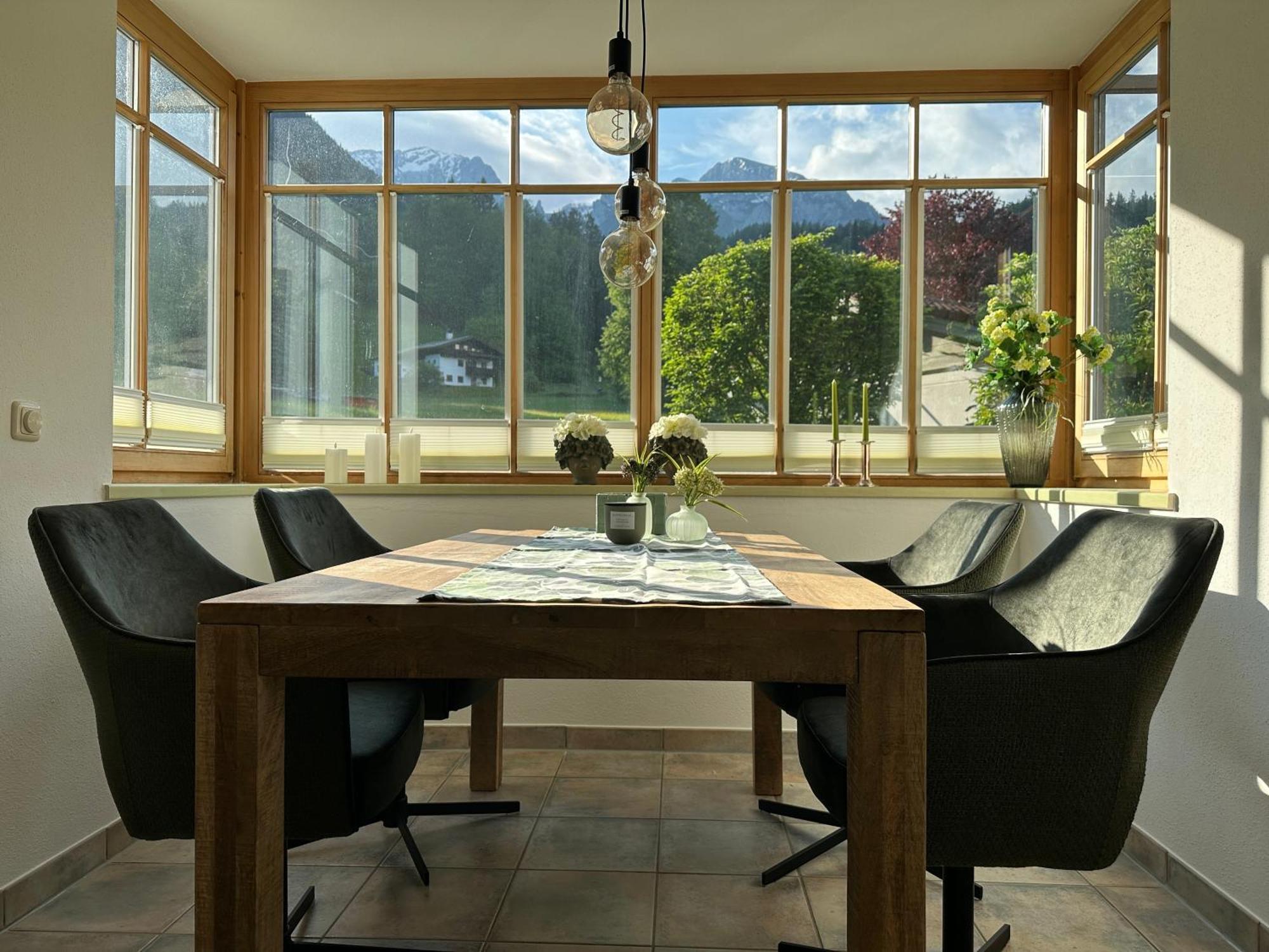 Ferienwohnung Marianne Bergpanorama Fuer Paare 60Qm Berchtesgaden Exteriör bild