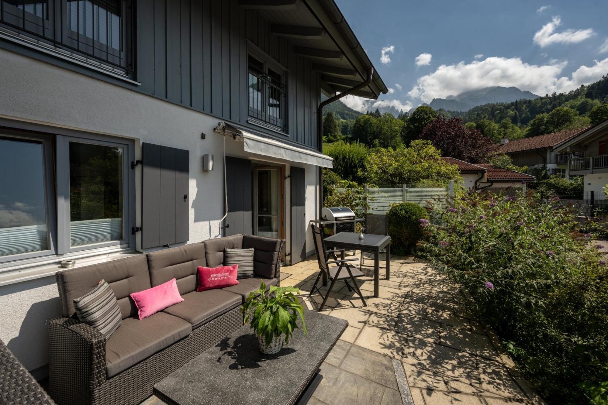 Ferienwohnung Marianne Bergpanorama Fuer Paare 60Qm Berchtesgaden Exteriör bild